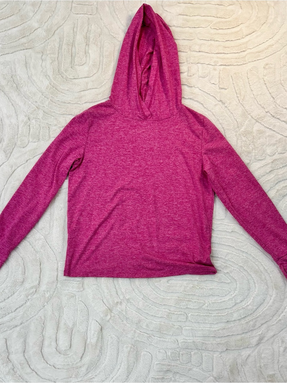 GAP Raspberry Pink Lightweight Hooded Sweatshirt